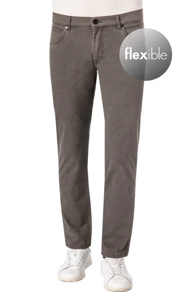 Bugatti Hose, Baumwolle T400®, Taupe