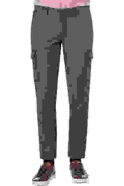 Cargohose Victor C, Schurwolle Waschbar, Dunkelblau Meliert – Bild 5