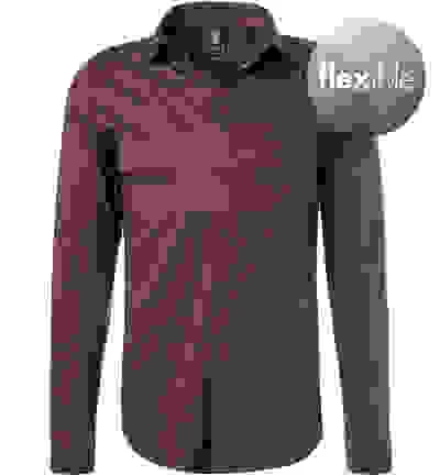 Hemd, Jersey, Braun Meliert – Bild 5