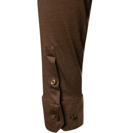 Hemd, Jersey, Braun Meliert – Bild 4