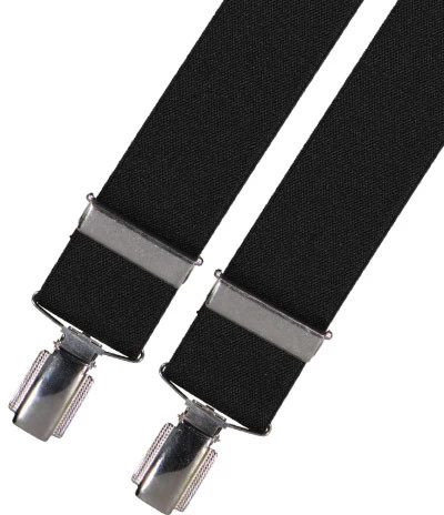 Hosenträger, Schwarz – Bild 2