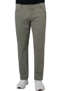 Hose Luke, Regular Fit, Baumwolle, Khaki