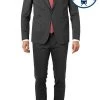 CARL GROSS Anzug, Jersey, Grau
