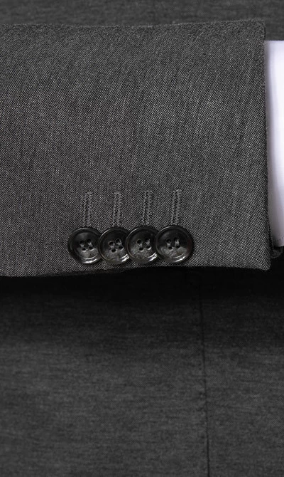 CARL GROSS Anzug, Jersey, Grau – Bild 5