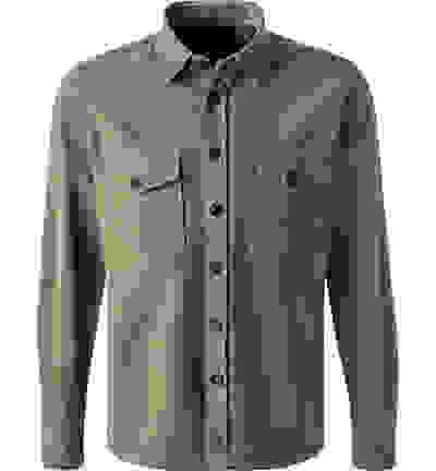 Windsor. Hemd, Baumwolle, Khaki – Bild 5