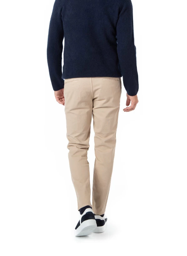 Chino Thiago, Slim Fit, Baumwolle, Beige – Bild 3
