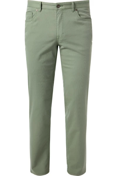 Hose Parker, Baumwolle, Salbei – Bild 2