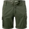 Alpha Industries Cargoshorts, Slim Fit, Baumwolle, Grün