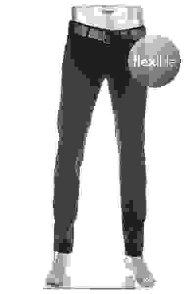 Alberto Hose Slim-WR, Slim Fit, Jersey Revolutional®, Schwarz – Bild 7