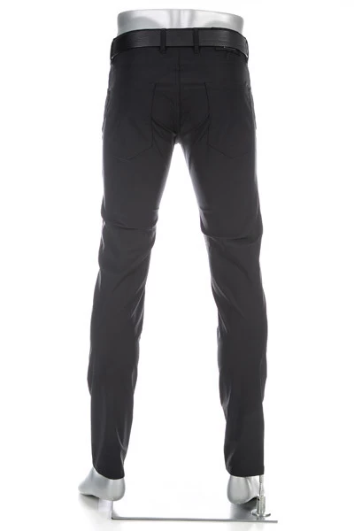 Alberto Hose Slim-WR, Slim Fit, Jersey Revolutional®, Schwarz – Bild 5