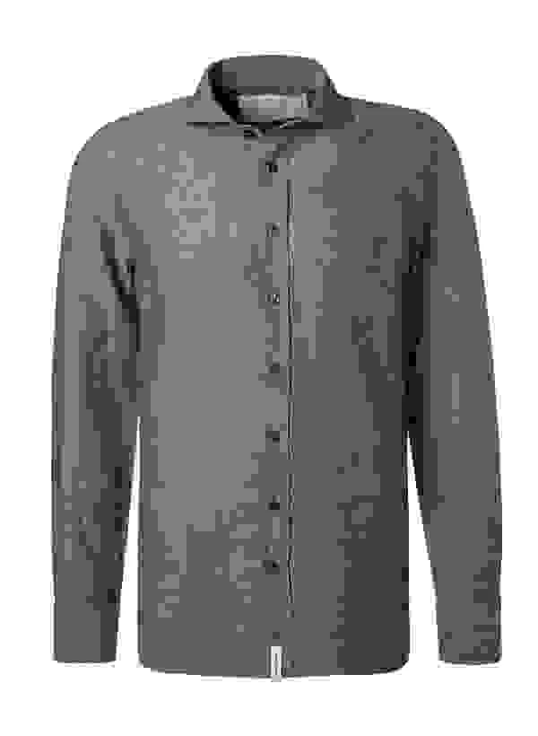 Baldessarini Hemd, Reines Leinen, Jeansblau – Bild 5