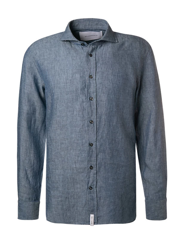 Baldessarini Hemd, Reines Leinen, Jeansblau