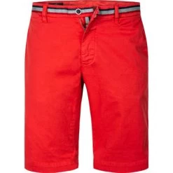 MASON'S Bermudashorts, Baumwolle, Rot