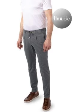 Baldessarini Hose, Jersey, Grau Meliert