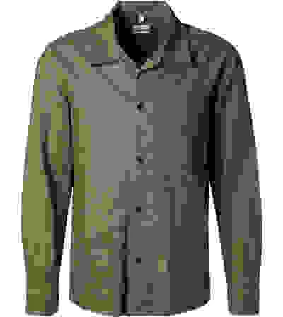 Seidensticker Overshirt, Leinen, Dunkelgrün – Bild 4