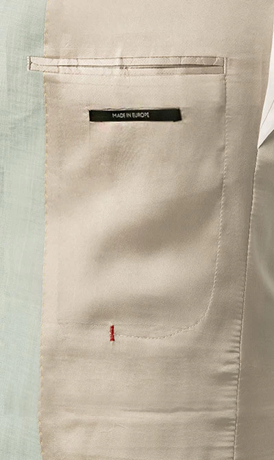 CINQUE Anzug Cimonopoli Mit Weste, Super Slim Fit, Schurwoll-Stretch, Salbei Meliert – Bild 6