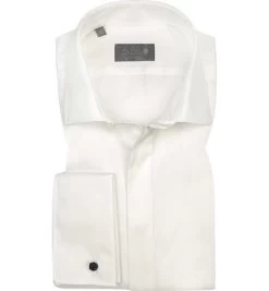 Hemd, Modern Fit, Baumwolle, Offwhite