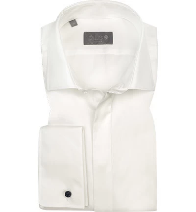 Hemd, Modern Fit, Baumwolle, Offwhite