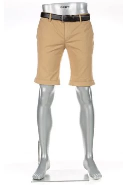 Alberto Bermudashorts, Slim Fit, Baumwolle, Beige