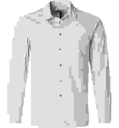 Hemd, Reines Leinen, Hellgreige – Bild 5