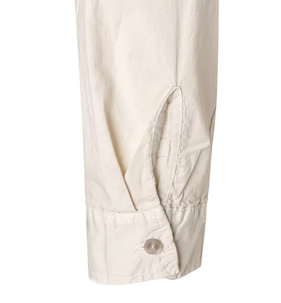 Hemd, Reines Leinen, Hellgreige – Bild 3