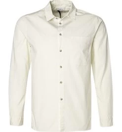 Hemd, Reines Leinen, Eisgrün