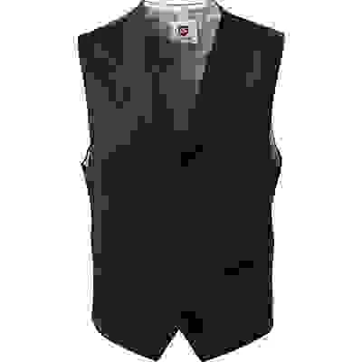 Weste, Schurwoll-Stretch, Marine Meliert – Bild 4