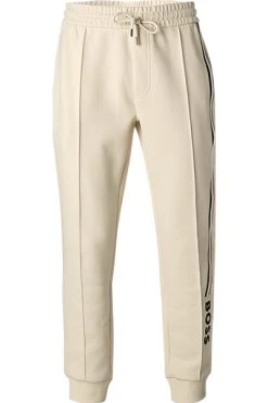 Boss Jogpants, Baumwolle, Creme