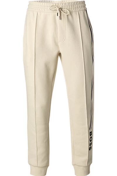 Boss Jogpants, Baumwolle, Creme