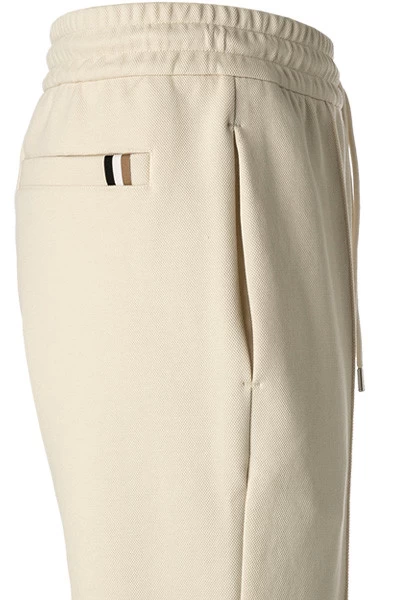 Boss Jogpants, Baumwolle, Creme – Bild 3