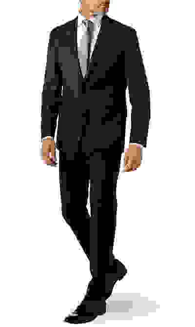 ROY ROBSON Anzug, Regular Fit, Schurwolle Super130 F.LLI CERRUTI, Navy – Bild 7