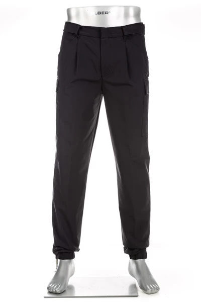 Alberto Funktionshose Hybrid, Revolutional® Wasserabweisend, Schwarz