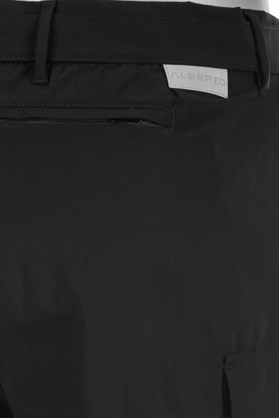 Alberto Funktionshose Hybrid, Revolutional® Wasserabweisend, Schwarz – Bild 2