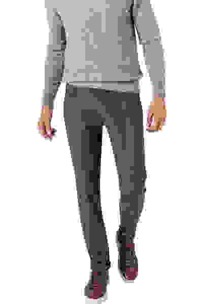 Bugatti Hose, Regular Fit, Baumwolle, Anthrazit Meliert – Bild 5