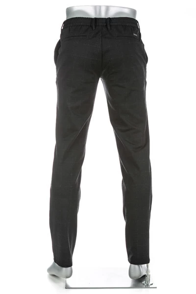 Alberto Hose House, Jersey, Anthrazit Gemustert – Bild 5