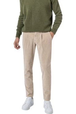 Hose Turin, Slim Fit, Cord, Sand