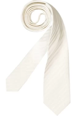 OLYMP Krawatte, Seide, Champaner