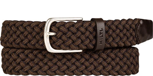 Gürtel, Textil, Dunkelbraun