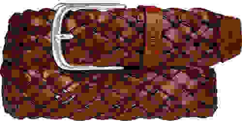 Gürtel, Leder, Cognac – Bild 3