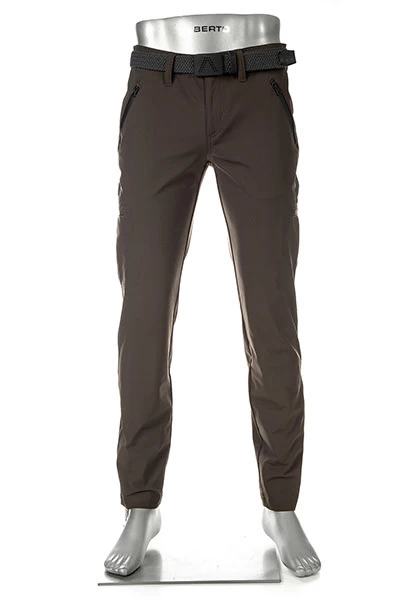 Alberto Funktionshose Trekk, 3xDRY® Cooler, Dunkelbraun