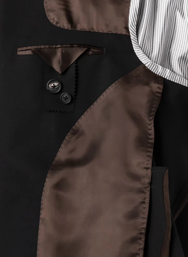 Windsor. Anzug Sono-Bene, Shaped Fit, Schurwoll-Stretch Halbgefüttert, Nachtblau – Bild 3