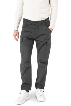 Marc O'Polo Cargohose, Relaxed Fit, Bio Baumwolle, Schwarz