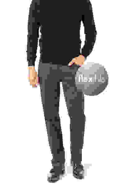 BRAX Hose Cadiz, Baumwolle, Nougat Meliert – Bild 5