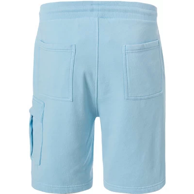 Sweatshorts, Baumwolle, Hellblau – Bild 4