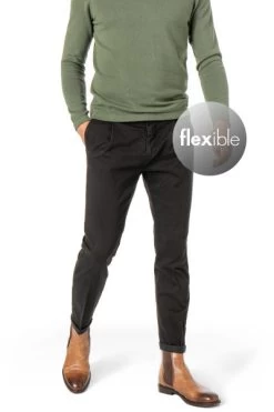 MASON'S Hose, Baumwolle, Schwarz