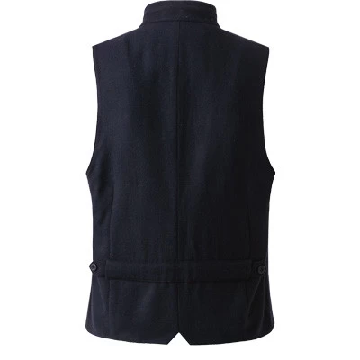 ROY ROBSON Weste, Schurwoll-Walk, Nachtblau – Bild 2