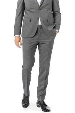 Pierre Cardin Hose, Schurwolle, Grau