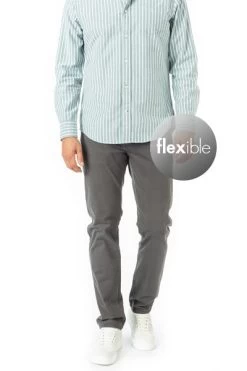 Pierre Cardin Hose, Baumwolle, Dunkelgrau