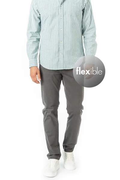 Pierre Cardin Hose, Baumwolle, Dunkelgrau