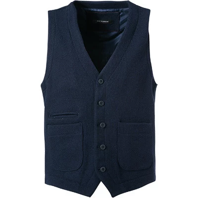 ROY ROBSON Weste, Strick, Navy